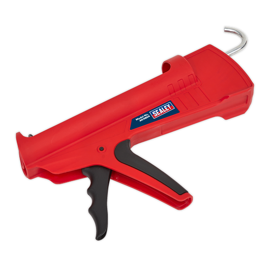 Sealey 220mm One-Hand Caulking Gun For 310mL Cartridges Hook End AK4804