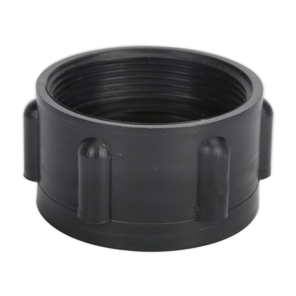 Sealey Drum Adaptor 61mm DIN 61/31 With 2" BSP Thread Polypropylene TPA07