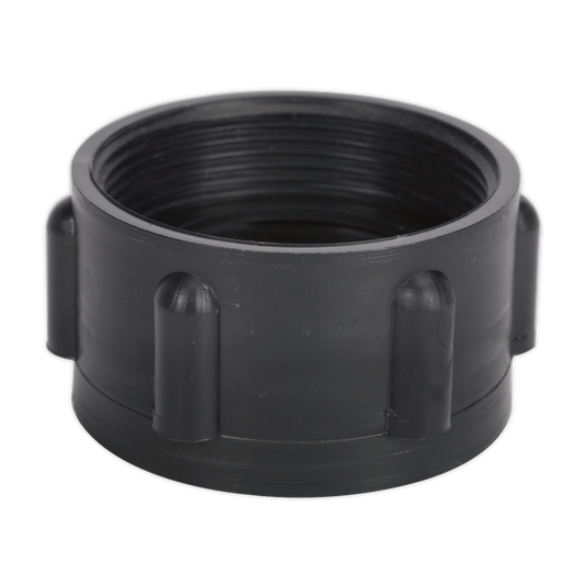 Sealey Drum Adaptor 61mm DIN 61/31 With 2" BSP Thread Polypropylene TPA07