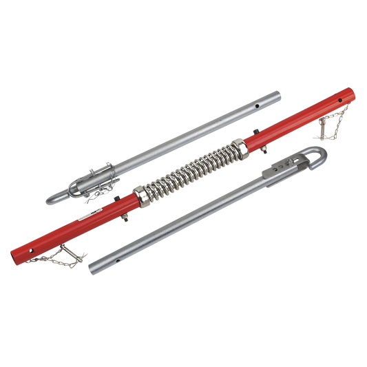 Sealey 2000kg Rolling Load Tow Pole With Spring Loaded Damper Unit TPK2522