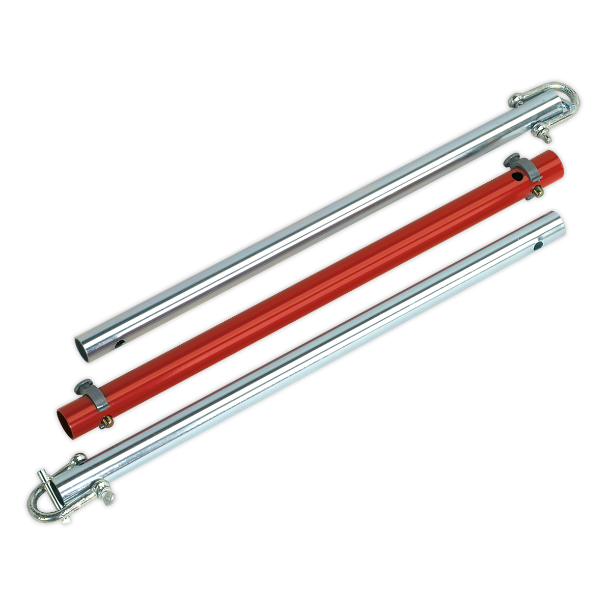 Sealey Tow Pole 2500kg Rolling Load Capacity TUV/GS Maximum Length 1.8m TPK253