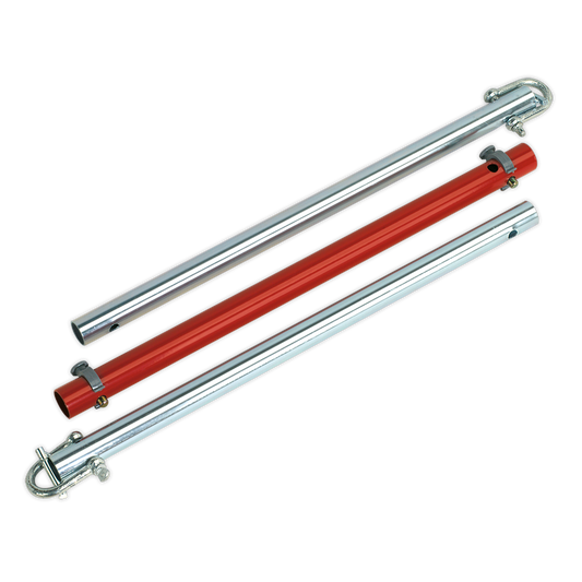 Sealey Tow Pole 2500kg Rolling Load Capacity TUV/GS Maximum Length 1.8m TPK253