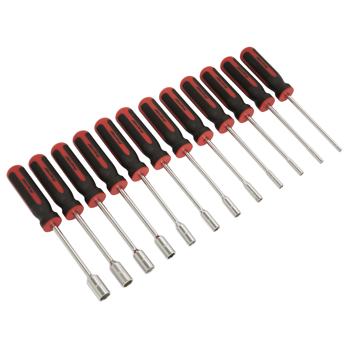 Sealey Nut Driver Set With Chrome Vanadium Steel Shafts 12 Pieces AK4911