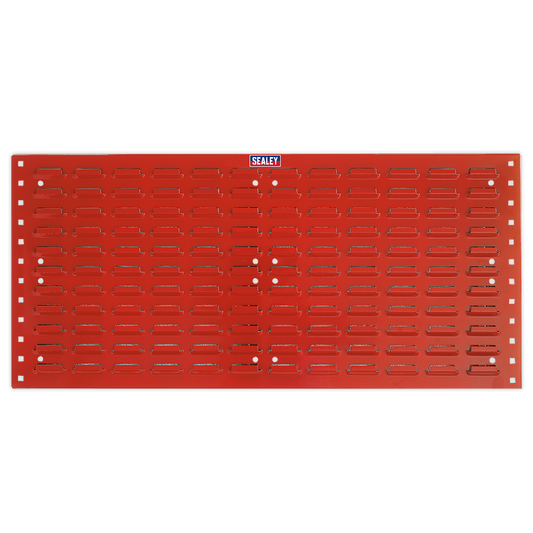 Sealey Louvre Pane 2 Piecesl 1000mm x 500mm Powder Coated Steel Back Panel TPS7