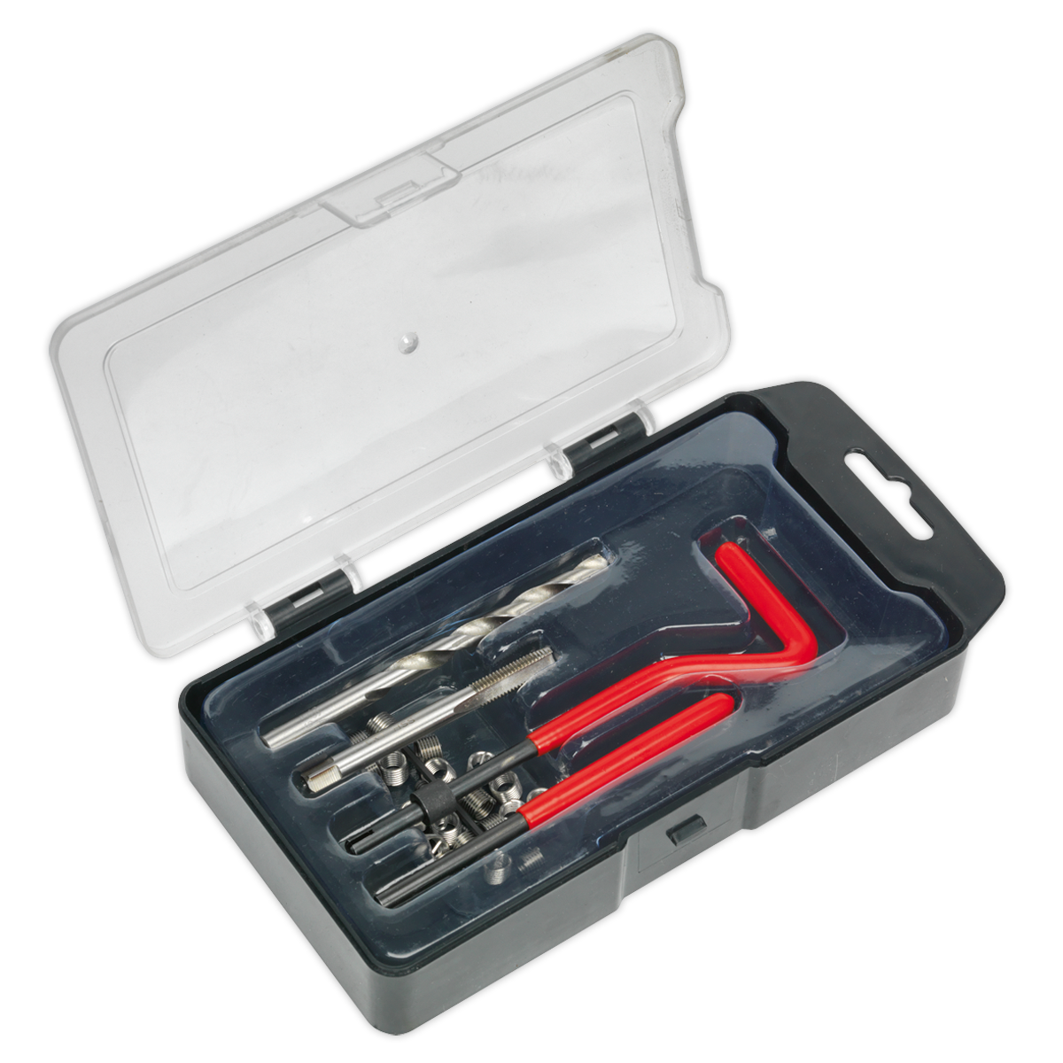 Sealey Thread Repair Kit Includes Lug Breaking Tool/Drill Bit M6 x 1.0mm TRM6