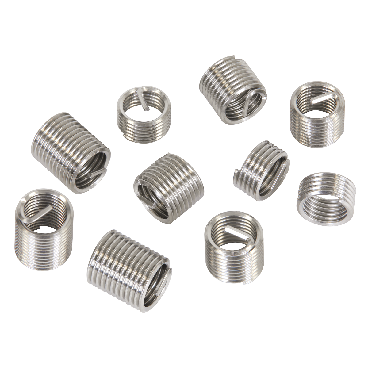 Sealey Thread Insert M9 x 1.25mm Replacement For TRM9 Repair Kit - Silver TRM9R