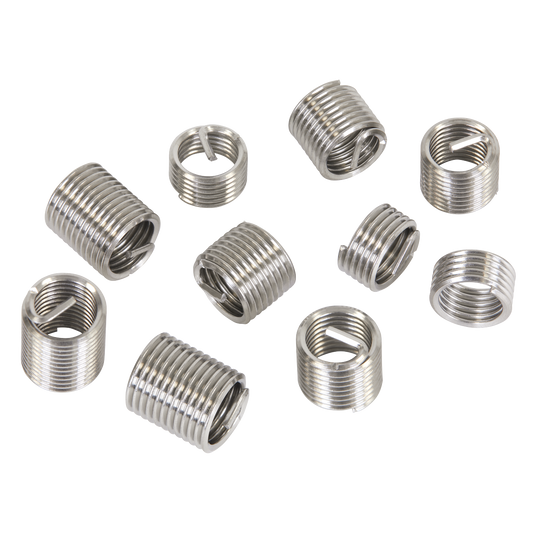 Sealey Thread Insert M9 x 1.25mm Replacement For TRM9 Repair Kit - Silver TRM9R