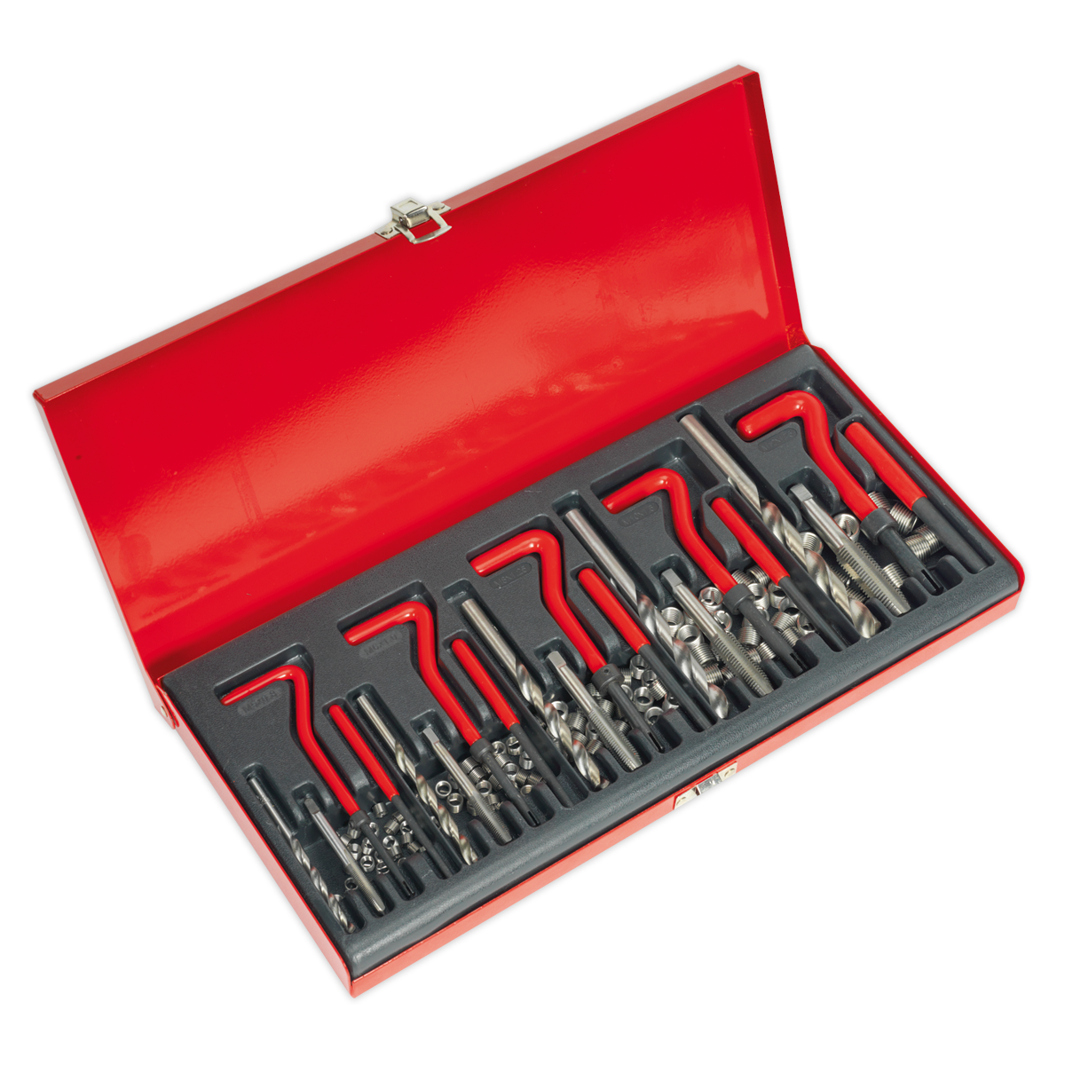 Sealey Thread Repair Master Kit Protects Tapped Threads Against Damage TRMK