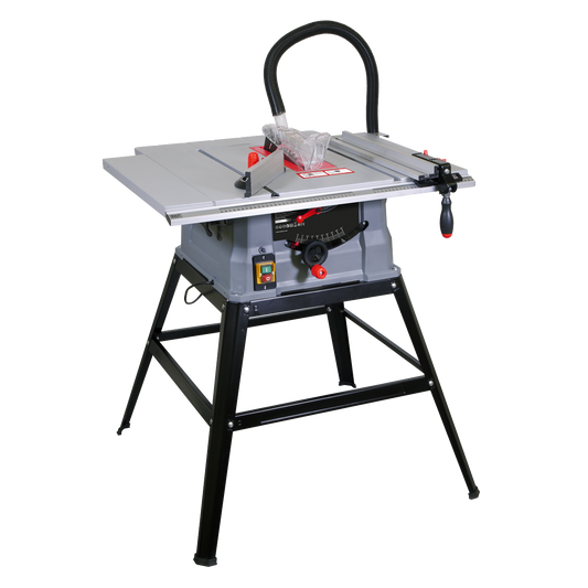Sealey 230V 254mm Table Saw Includes Quick Lock Rip-Fence 1500W Motor TS10P