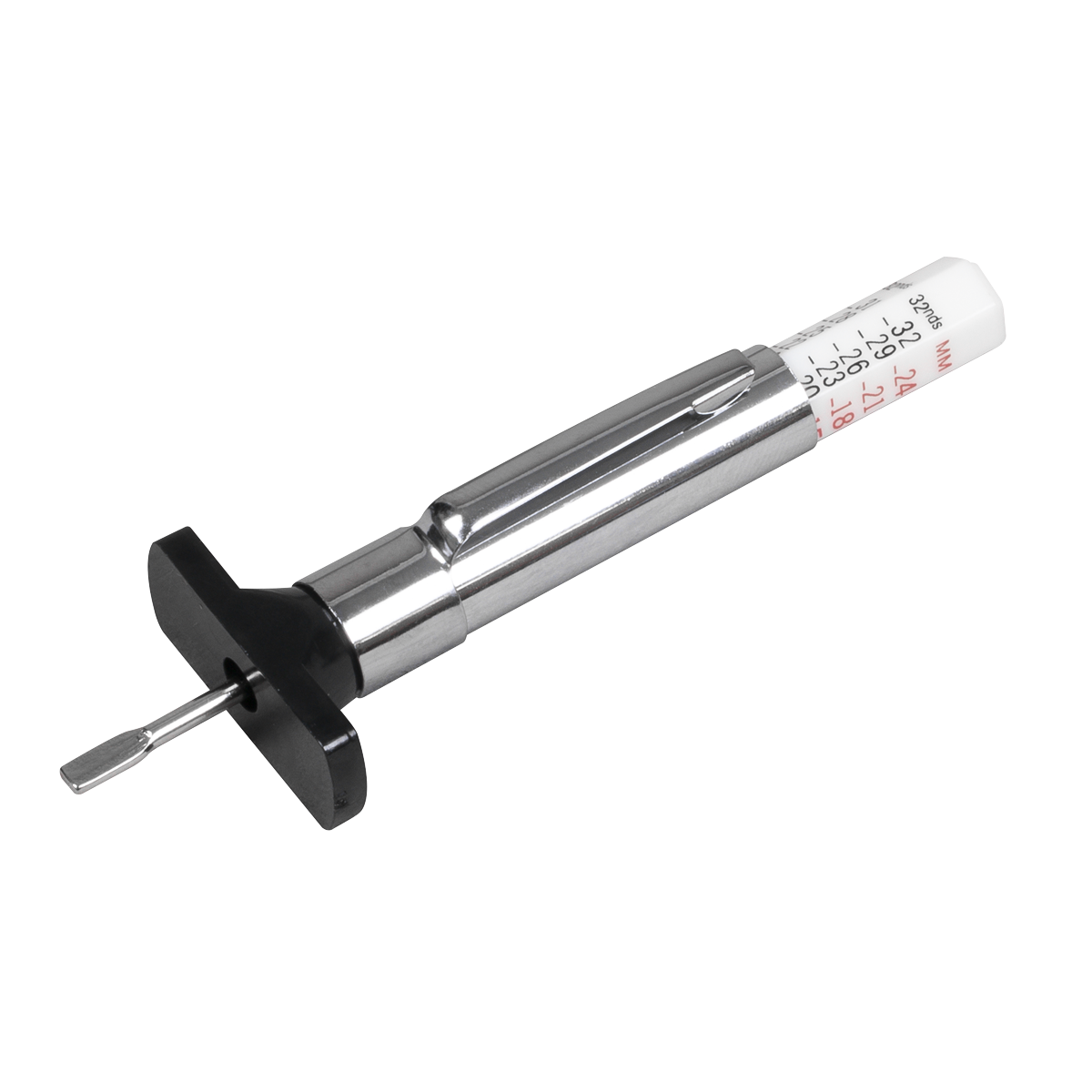 Sealey Tyre Tread Depth Gauge - Pocket Type With Chromed Steel Body TST/DGE