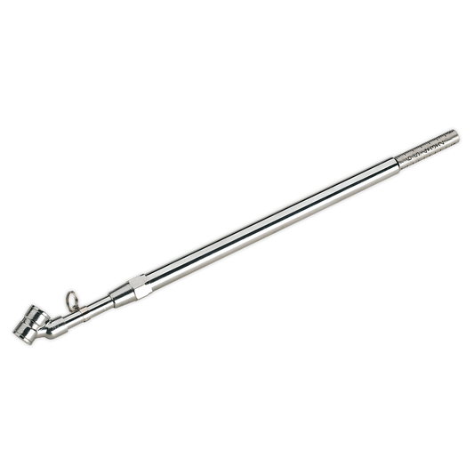 Sealey Universal Deluxe Tyre Pressure Gauge With Twin Push-On Connector TST/PG3
