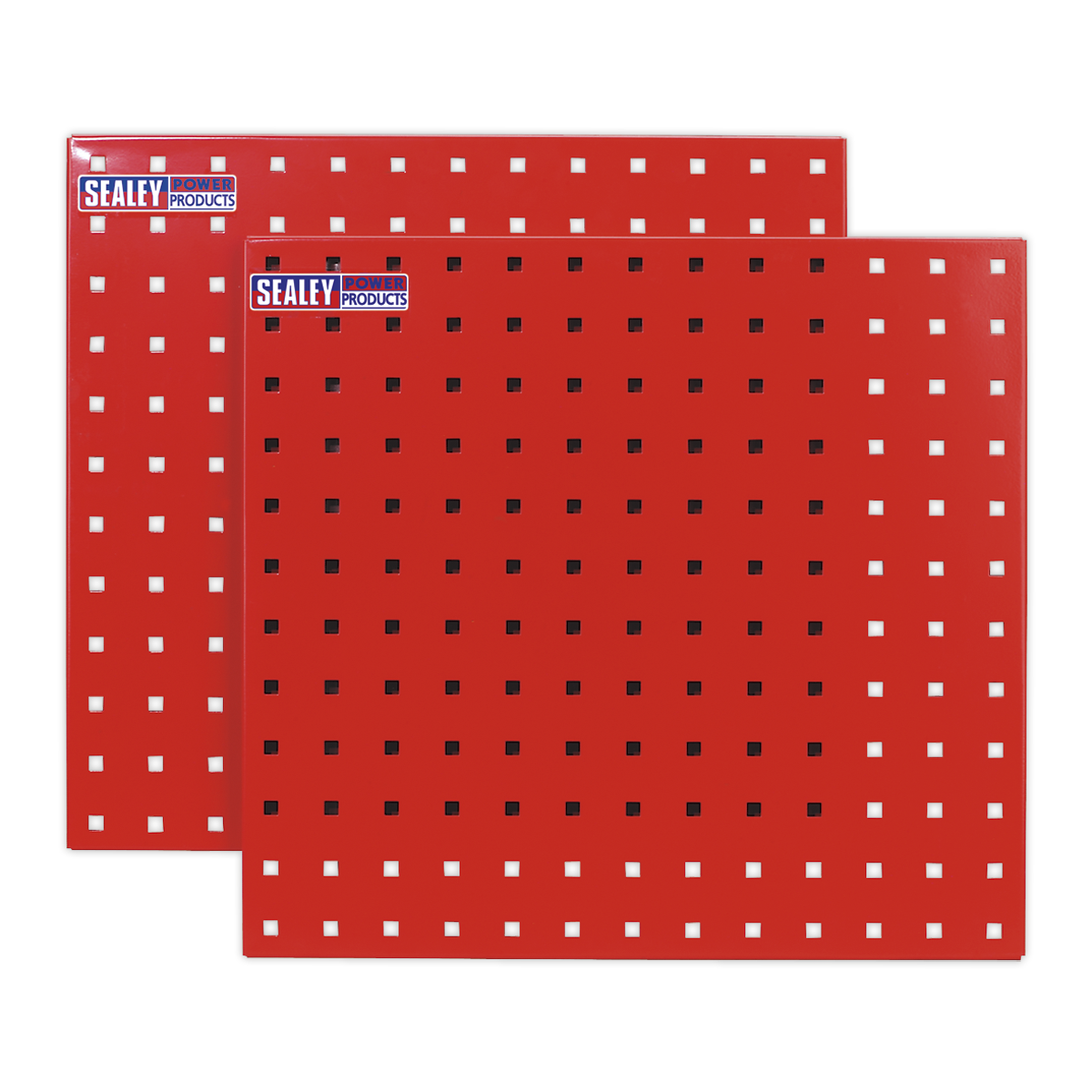 Sealey PerfoTool Storage Panel 2 Pieces 500mm x 500mm Powder Coated Steel TTS05