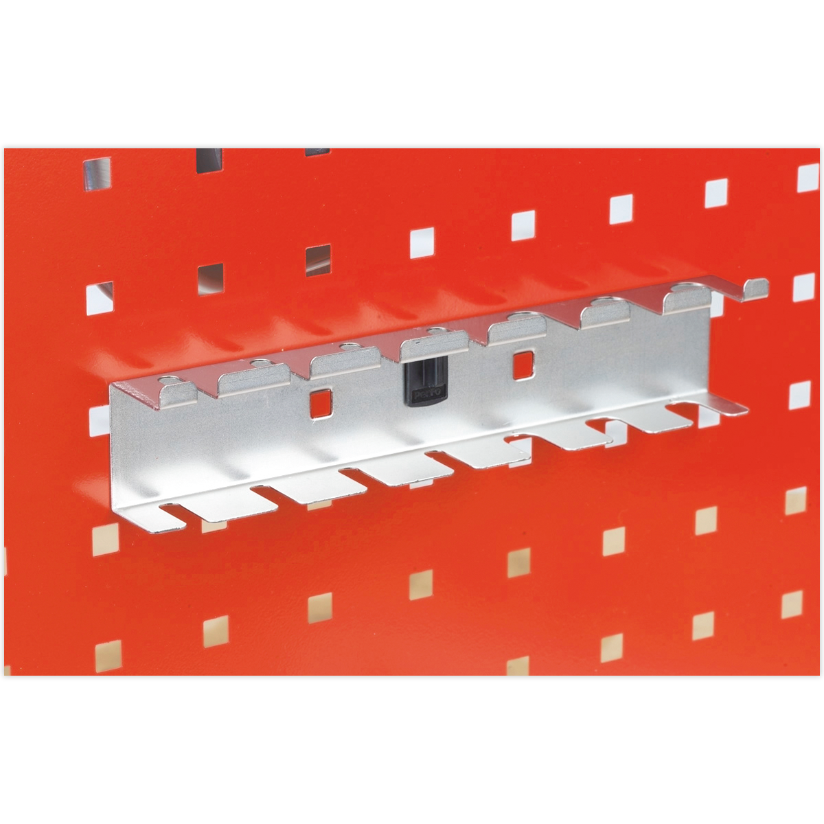 Sealey Screwdriver Holder Bracket Stand With Retaining Clip For 7 Pieces TTS42