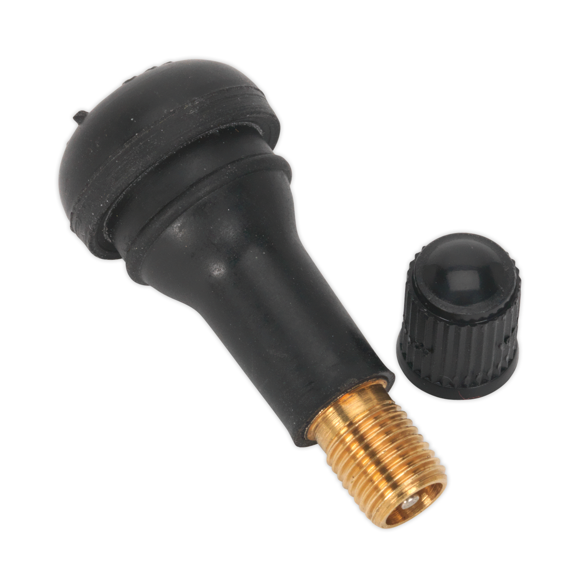 Sealey Tyre Valve Tubeless Snap-In Type TR413 EDPM Rubber - Pack of 100 TV413