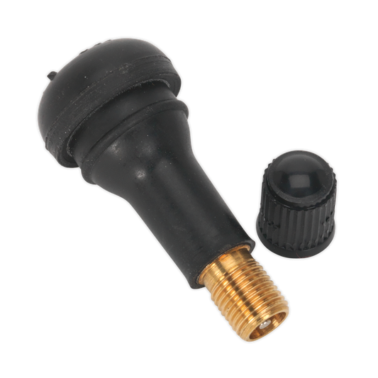 Sealey Tyre Valve Tubeless Snap-In Type TR413 EDPM Rubber - Pack of 100 TV413