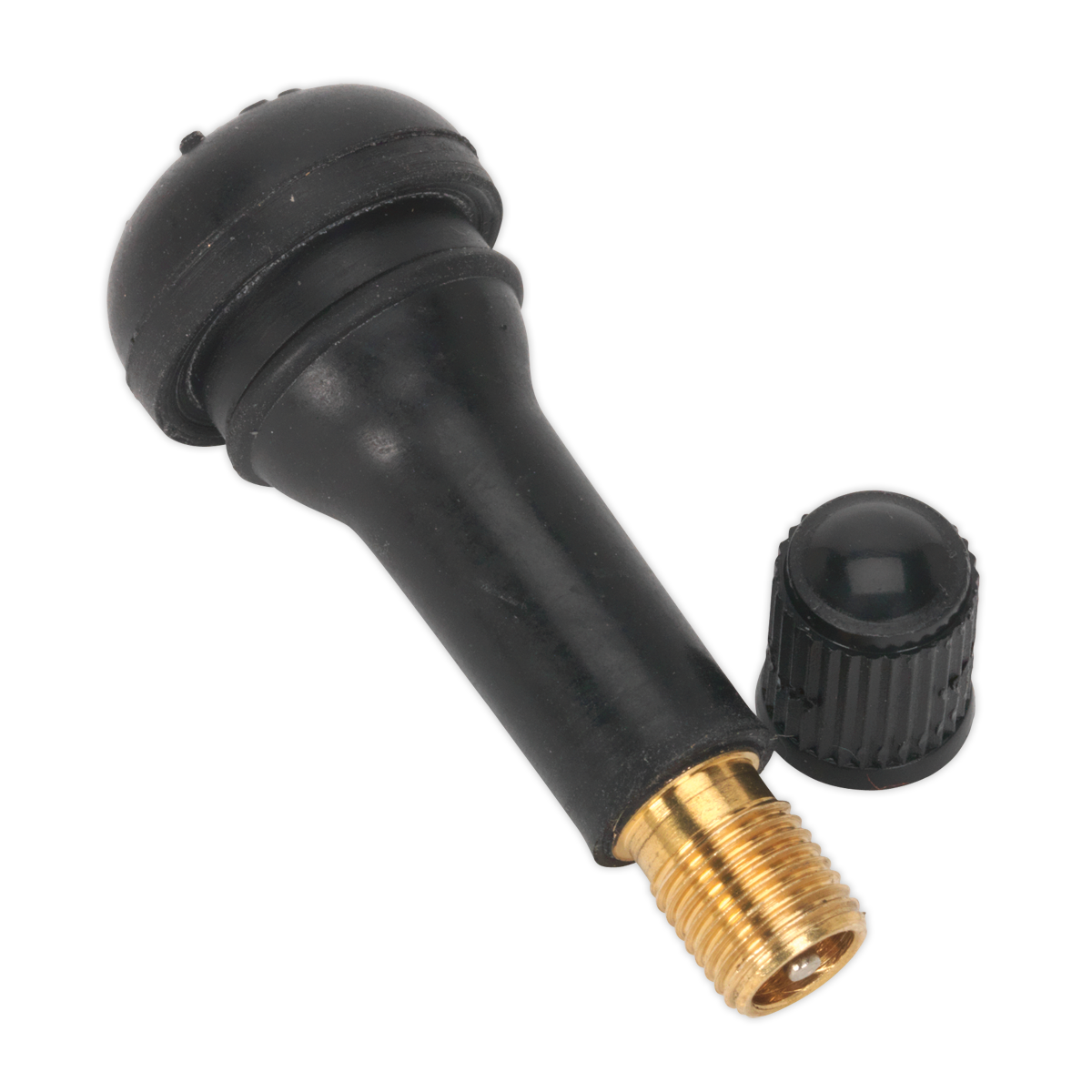 Sealey Tyre Valve Tubeless Snap-In Type TR414 EDPM Rubber - Pack of 100 TV414