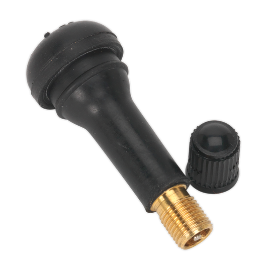 Sealey Tyre Valve Tubeless Snap-In Type TR414 EDPM Rubber - Pack of 100 TV414