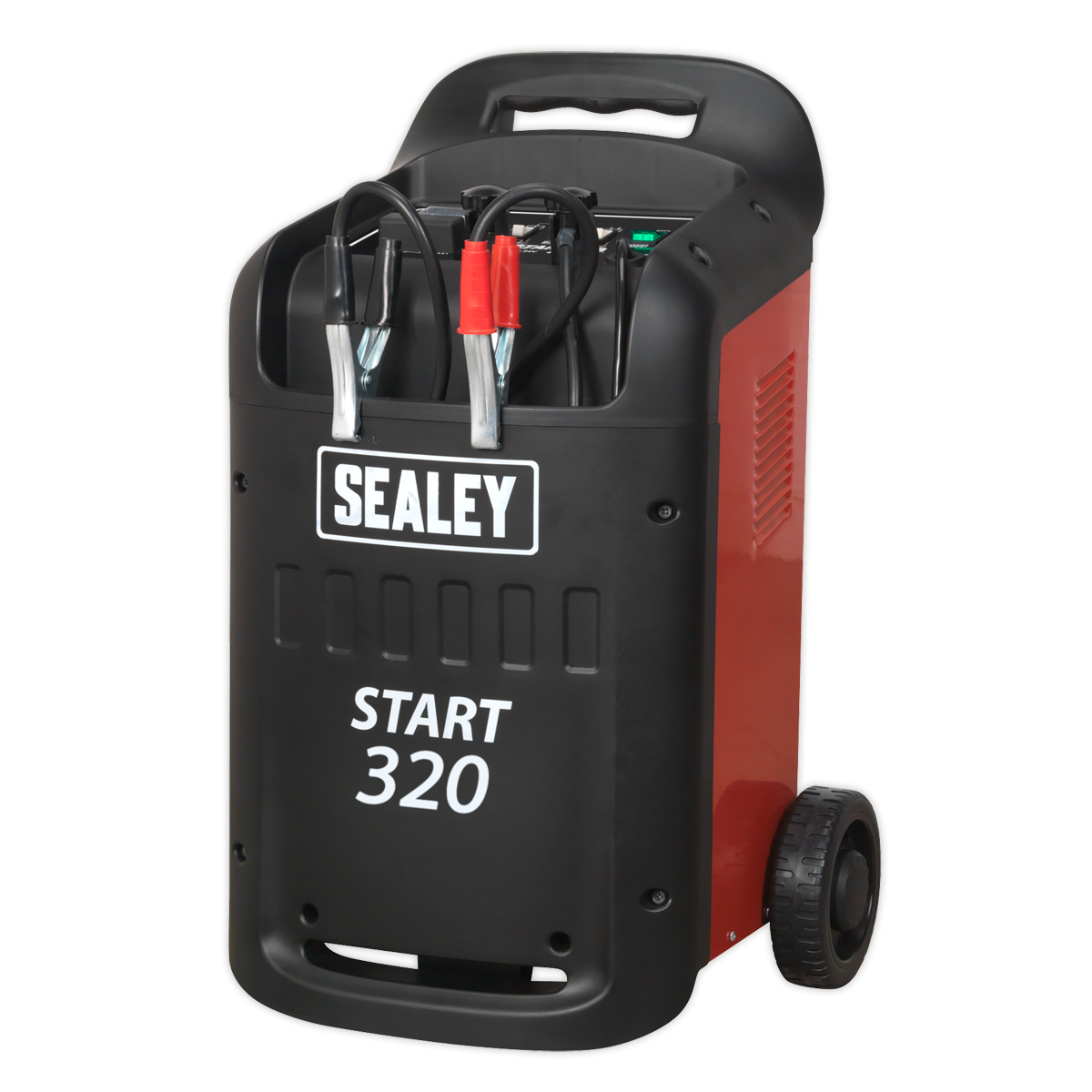 Sealey 230V 12/24V Starter Charger 320/45Amp 30-500Ah Battery Range START320