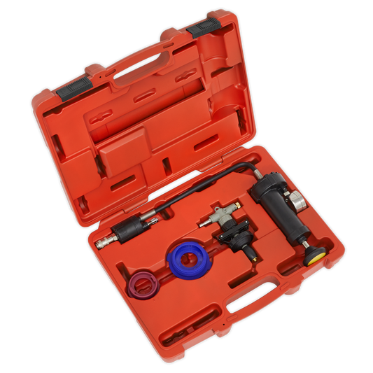 Sealey Cooling System Pressure Test Kit With Two Adaptors 4 Pieces VS0012