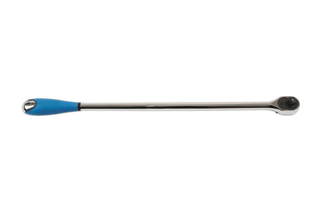 LASER 6890 Reversible Ratchet Long 1/2" Drive Chrome Vanadium Steel 72 Teeth