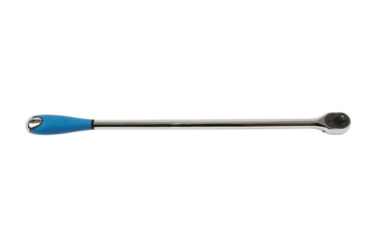 LASER 6890 Reversible Ratchet Long 1/2" Drive Chrome Vanadium Steel 72 Teeth
