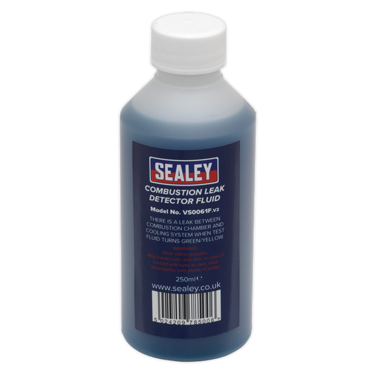 Sealey Combustion Leak Detector Fluid For Model VS0061 & VS0062 250mL VS0061F