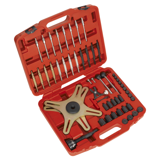 Sealey SAC Clutch Alignment Tool Prevents Plate Distortion - Red VS011A