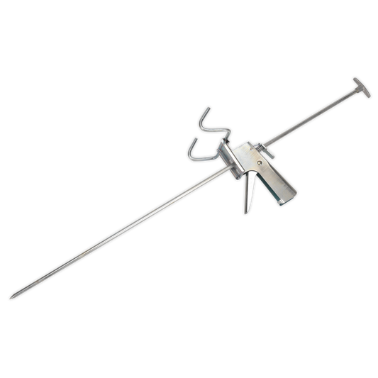 Sealey Brake Pedal Depressor DVSA Approved Tool Length 740mm - Silver VS015