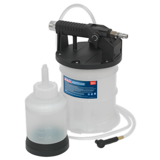 Sealey Workshop Vacuum Brake & Clutch Bleeder 2L 1/4" BSP 90 PSI VS0203
