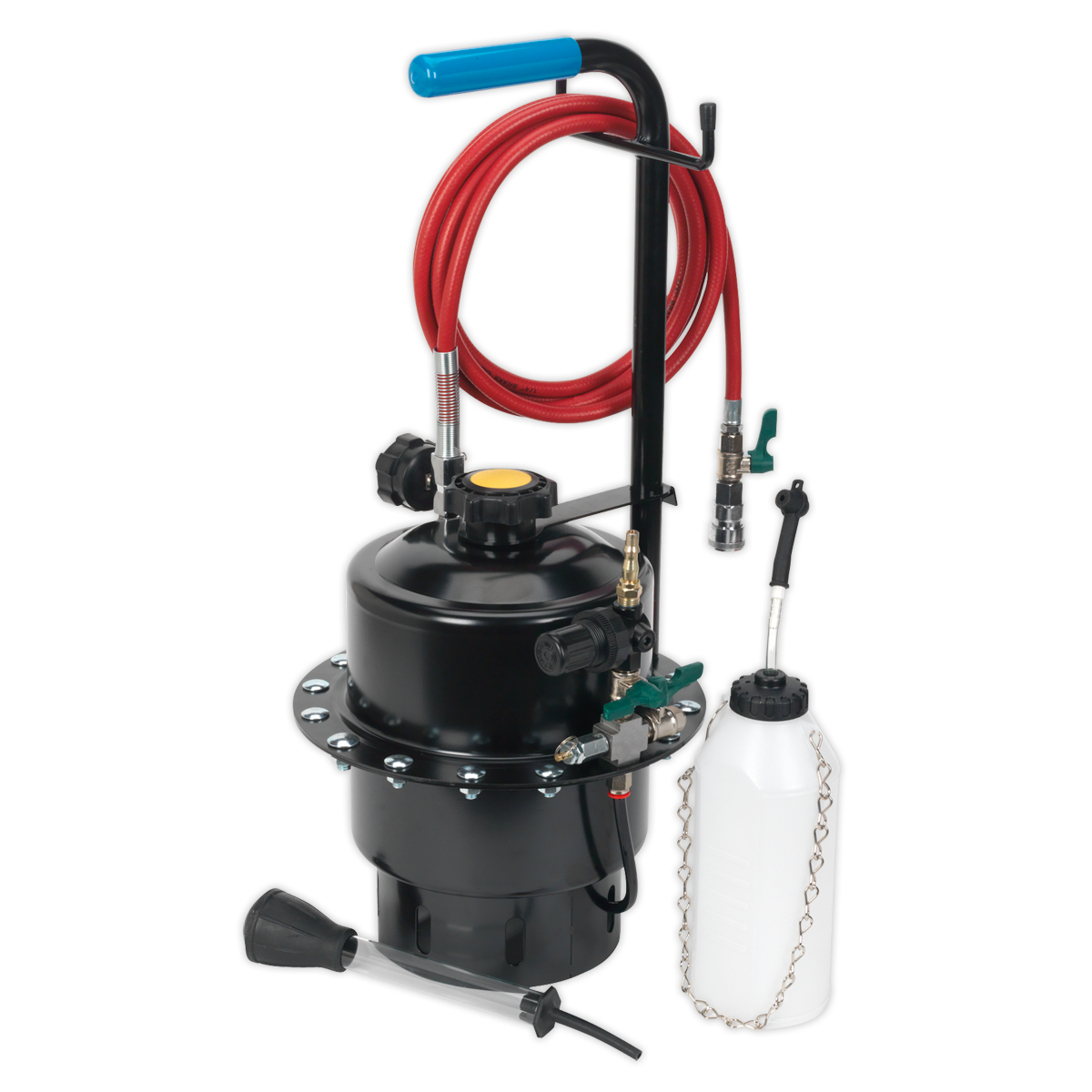 Sealey Pneumatic Brake & Clutch Pressure Bleeder Kit 20-40 PSI Workshop VS0204A