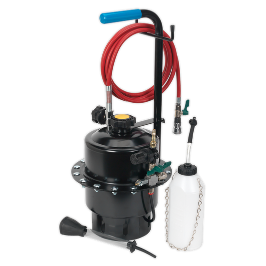 Sealey Pneumatic Brake & Clutch Pressure Bleeder Kit 20-40 PSI Workshop VS0204A