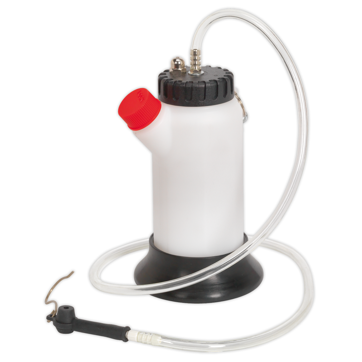 Sealey Brake Bleeding Bottle With 1-Way Valve & 1 Metre Hose 500mL 0.5L VS0212