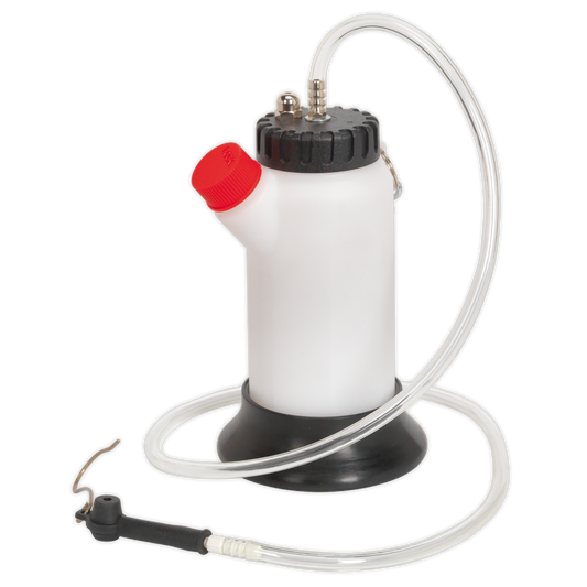 Sealey Brake Bleeding Bottle With 1-Way Valve & 1 Metre Hose 500mL 0.5L VS0212
