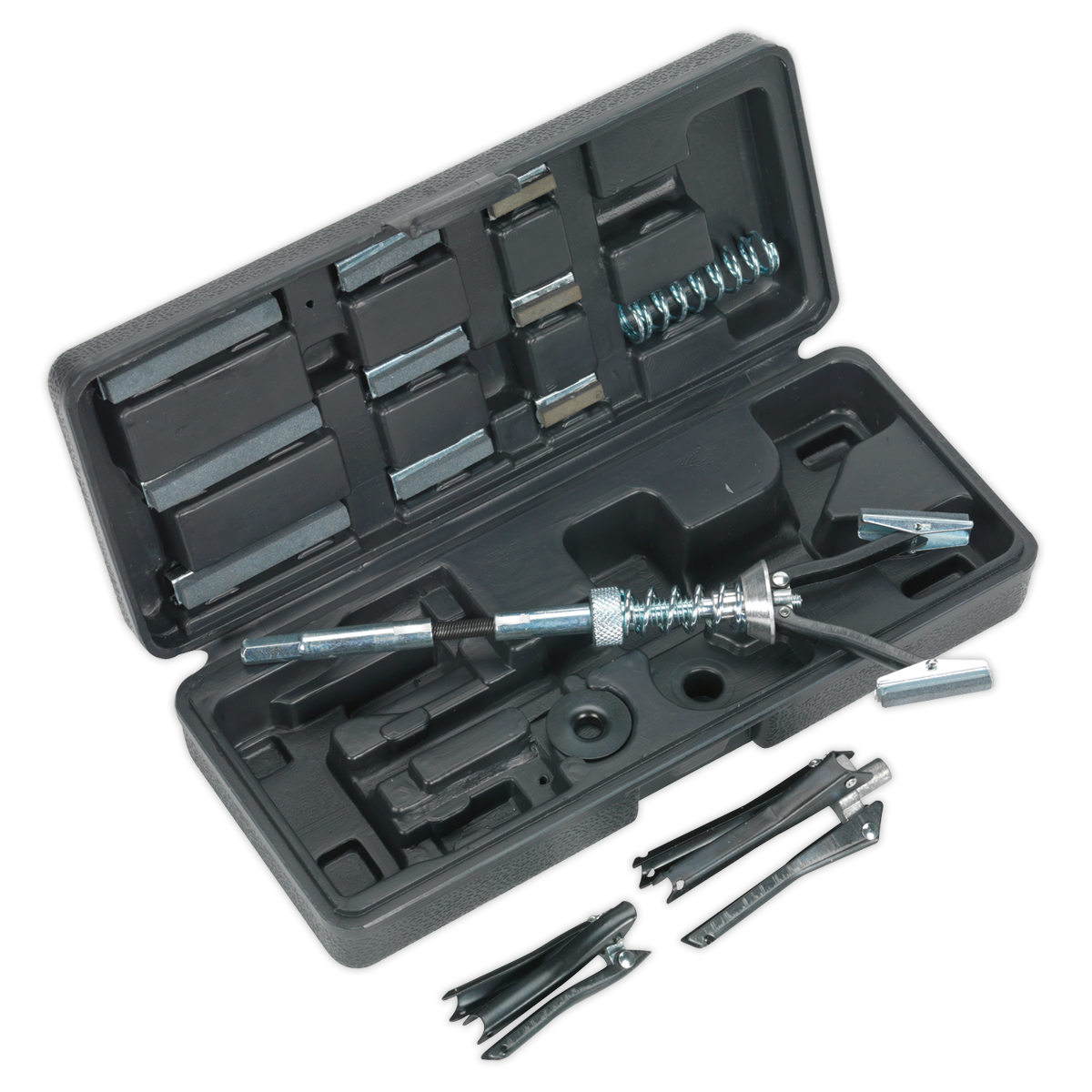 Sealey 4-in-1 Cylinder Hone Kit With Flexible Drive Shaft In Storage Case VS029