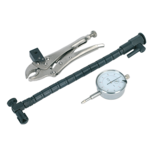 Sealey Brake Disc Run-Out Kit With Metric Calibrated DTI Gauge Silver VS0290