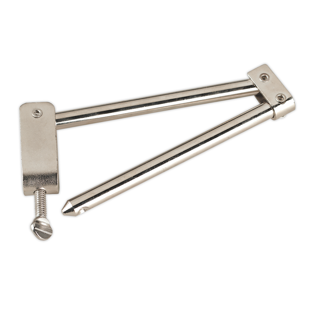 Sealey Hose Pinch Tool Metal Bar Type - Brake/Fuel Hoses Chromed Finish VS033
