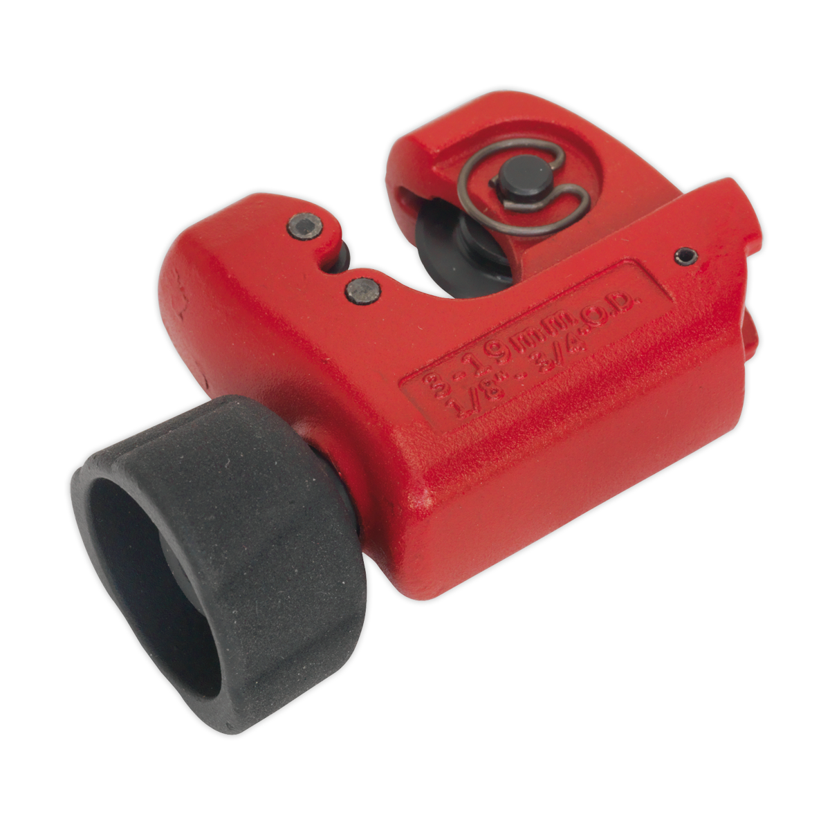 Sealey Brake Pipe Cutter With SUJ2 Steel Cutting Wheel Ø3-19mm Red VS0349