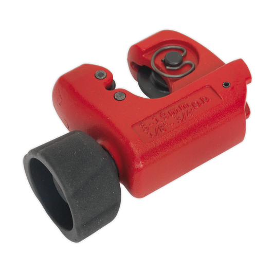 Sealey Brake Pipe Cutter With SUJ2 Steel Cutting Wheel Ø3-19mm Red VS0349