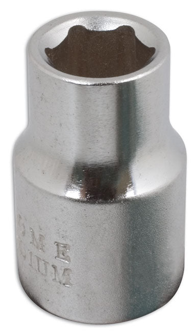 LASER 1938 Socket Wrench Insert 3/8" Drive 11mm Spanner Chrome Vanadium Steel