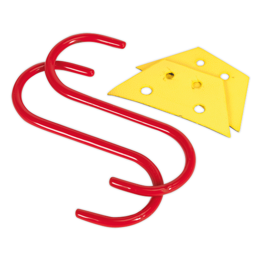 Sealey Caliper Support Hook With 2 Brake Caliper Bolt Retaining Tags VS0354