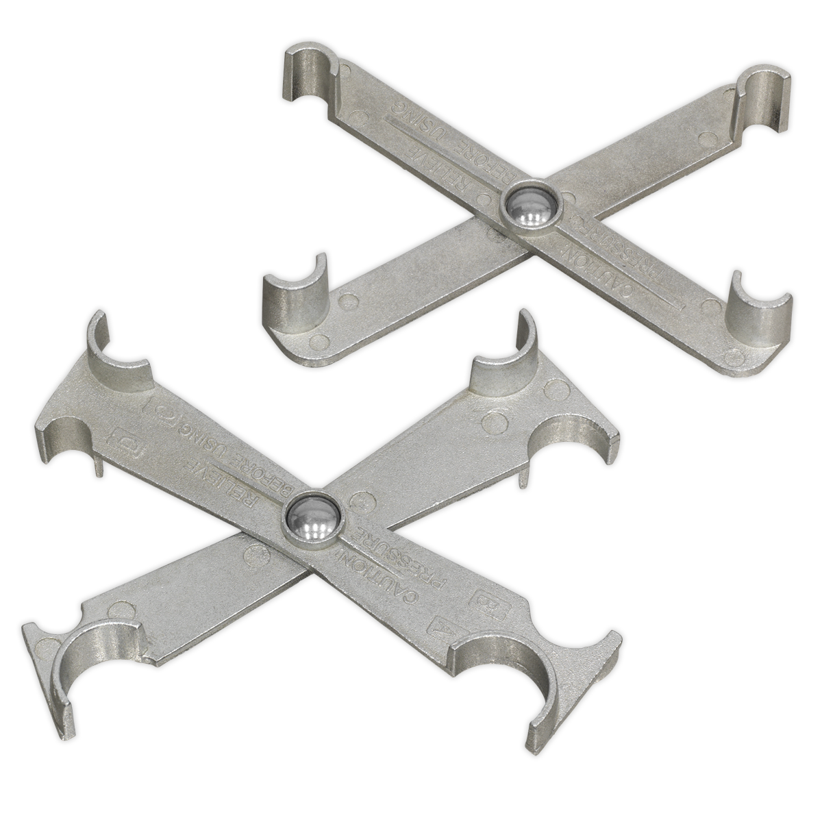 Sealey Air Conditioning & Fuel Disconnection Tool Set Die Cast 2 Pieces VS045
