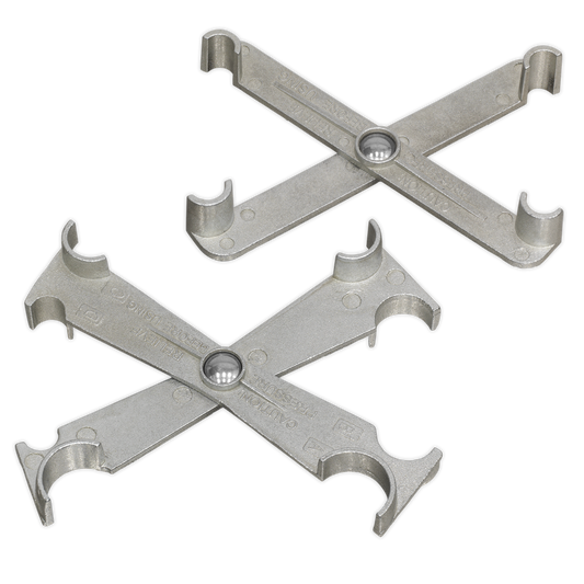 Sealey Air Conditioning & Fuel Disconnection Tool Set Die Cast 2 Pieces VS045