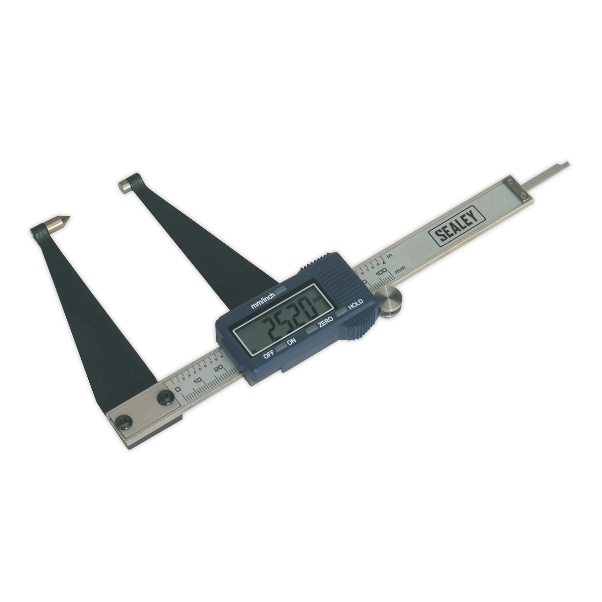 Sealey Digital Brake Disc Caliper Stainless Steel LCD Display 100mm/4" VS0561