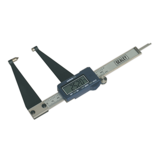 Sealey Digital Brake Disc Caliper Stainless Steel LCD Display 100mm/4" VS0561