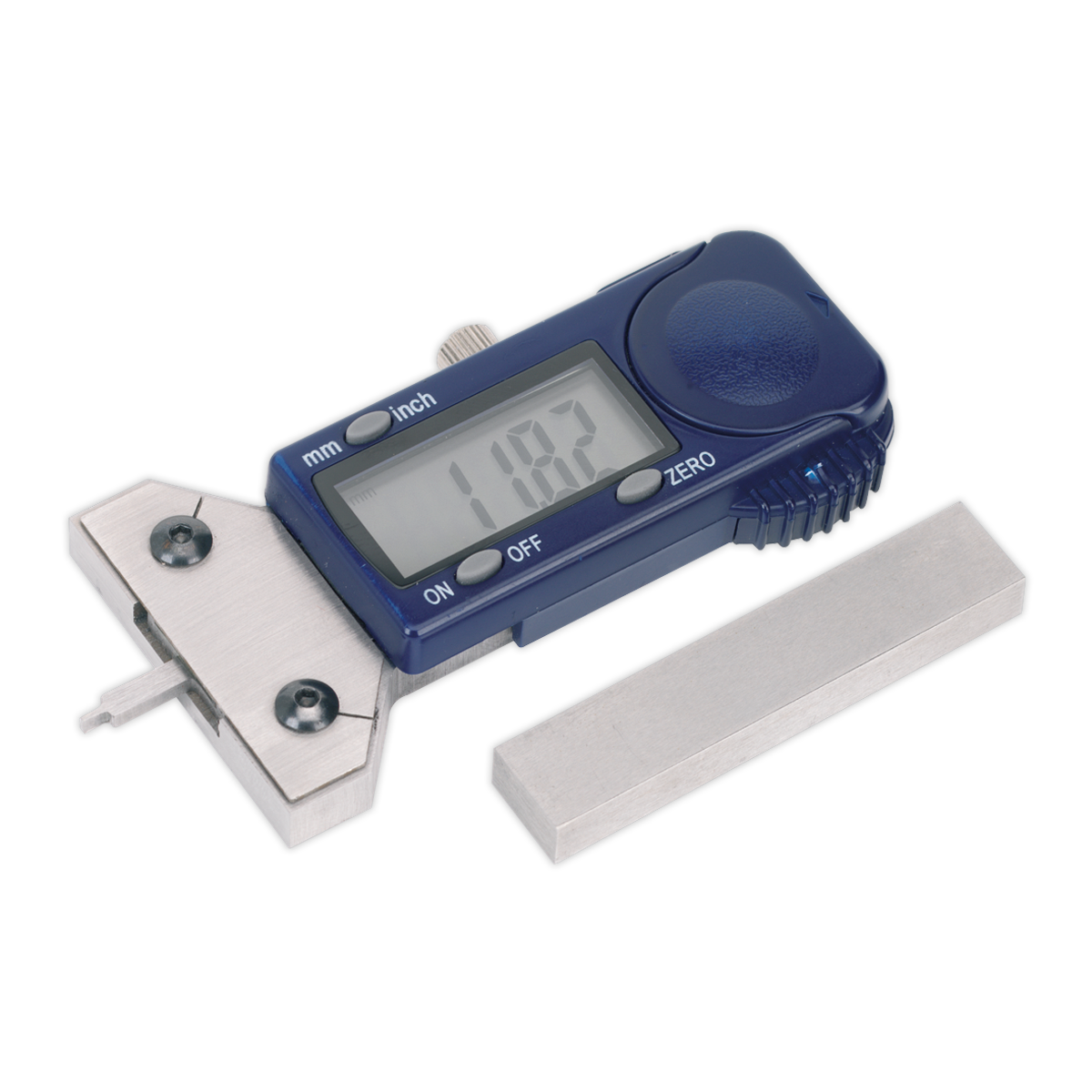 Sealey Digital Tyre Tread Depth Gauge Stainless Steel - DVSA Approved VS0563