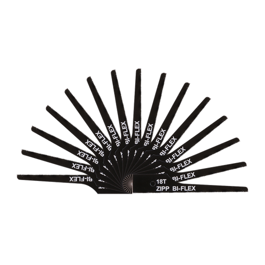 Sealey HSS Air Saw Blade Power Tool Accessory 18 TPI Pack of 15 Pcs SA345/B1815