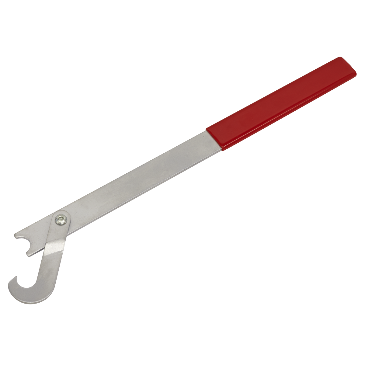 Sealey Viscous Fan Holding Tool With Vinyl Dipped Handle Silver/Red VS095