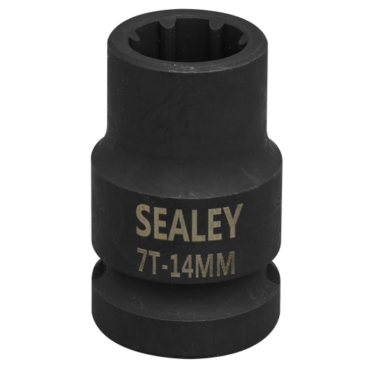 Sealey 1/2" Square Drive 14mm 10 Point Profile Brake Caliper Socket Tool VS0985