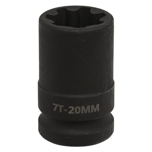 Sealey 1/2" Square Drive 20mm 10 Point Profile Brake Caliper Socket Tool VS0986