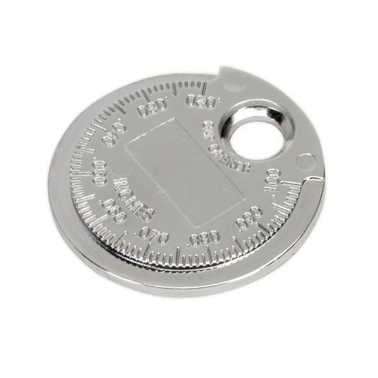 Sealey Spark Plug Gapper Circular Ramp Type 0.5 to 2.4mm Dual Marked VS119